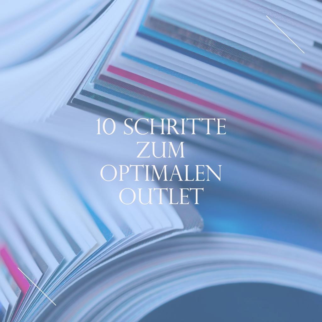 10 Schritte zum optimalen Outlet in der Wirtschaftsinformatik