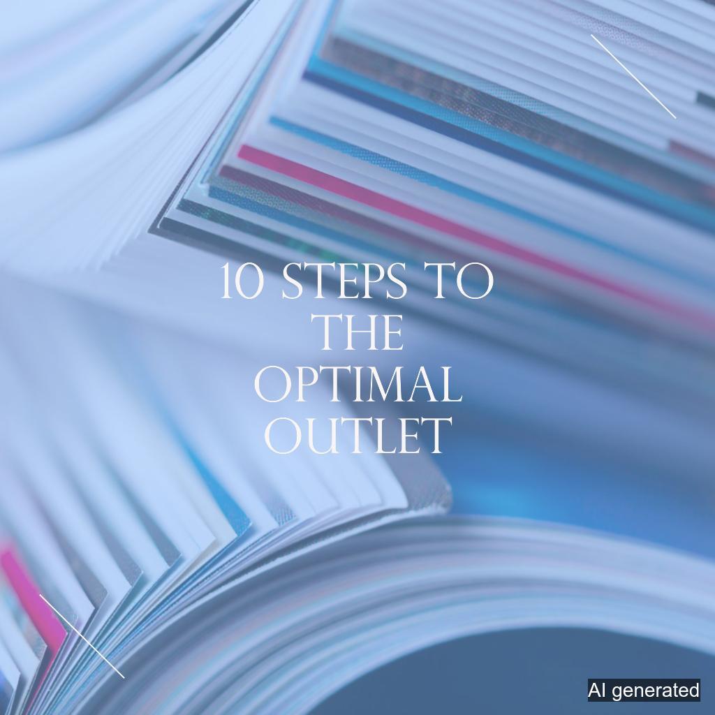 10 Steps to the optimal Outlet in Information Systems Research (AI generated)