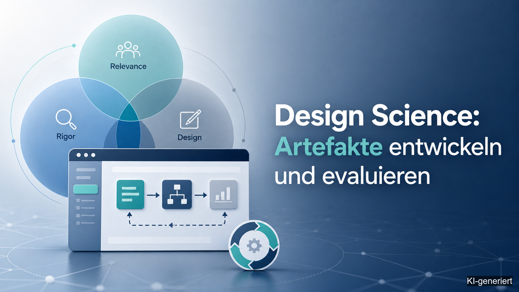 Design Science: Artefakte entwickeln und evaluieren (KI-generiert)
