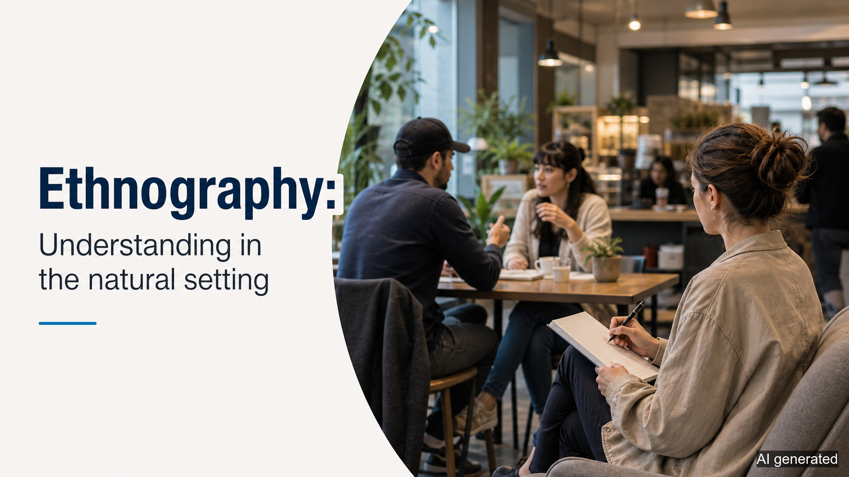 Ethnography: Understnading in the Natural Setting (AI generated)