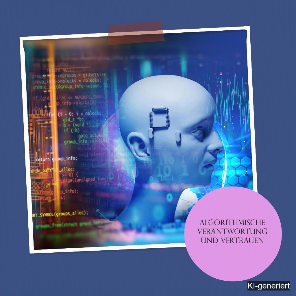 Algorithmische Verantwortung und Vertrauen (KI-generiert)